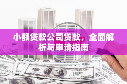 溪州小额贷款公司贷款，全面解析与申请指南