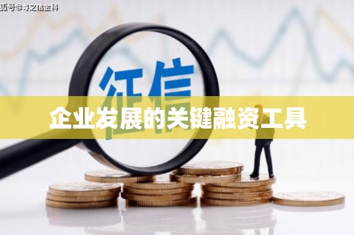 溪州企业发展的关键融资工具