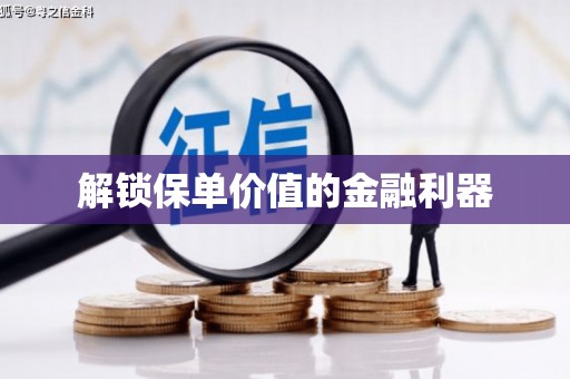 溪州解锁保单价值的金融利器