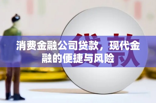 溪州消费金融公司贷款，现代金融的便捷与风险