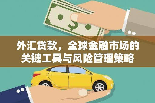 溪州外汇贷款，全球金融市场的关键工具与风险管理策略
