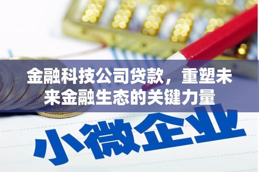 溪州金融科技公司贷款，重塑未来金融生态的关键力量