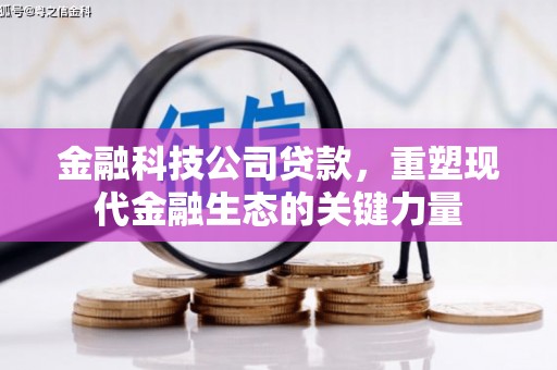 溪州金融科技公司贷款，重塑现代金融生态的关键力量
